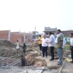 मानसून से पहले राहत की तैयारी: मंत्री राजेश अग्रवाल ने नाला निर्माण कार्य का किया निरीक्षण