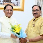 मुख्यमंत्री से छत्तीसगढ़ योग आयोग के नवनियुक्त अध्यक्ष  संजय अग्रवाल ने की सौजन्य मुलाकात