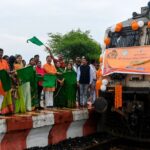 सरगुजा संभाग के 850 श्रद्धालु भारत गौरव ट्रेन से रामलला एवं बाबा विश्वनाथ के दर्शन के लिए रवाना