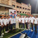 अंतरराष्ट्रीय क्रिकेटर हरलीन देओल ने हॉकी अकादमी के खिलाड़ियों से की मुलाकात, दिया मेहनत और आत्मविश्वास का मंत्र